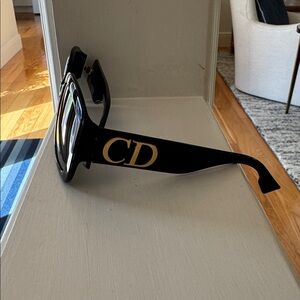 Dior Oversized Black Sunglasses